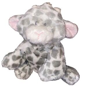 Baby Ganz Giraffe Harmony Flopsie Plush Gray Pink Ears Soft Stuffed Animal 11"